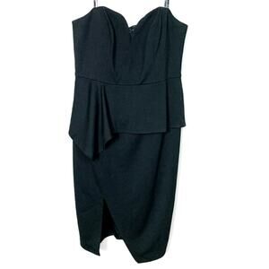 City Chic Black Dress Worn 2 Ways NWT